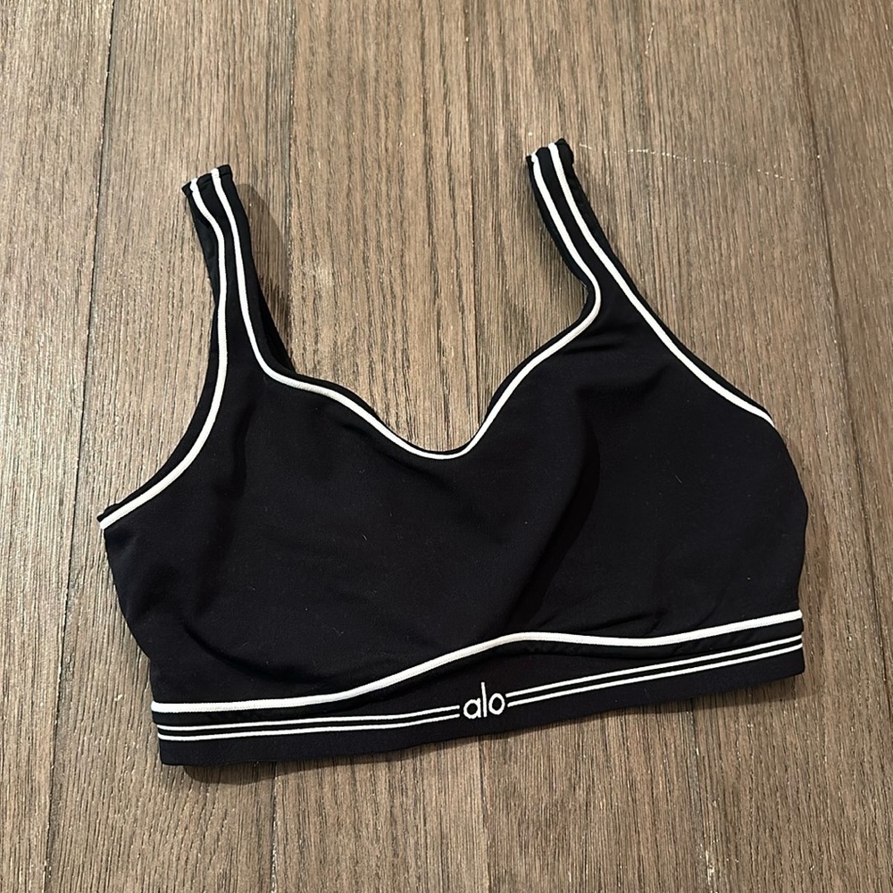ALO Yoga Black Sports Bra